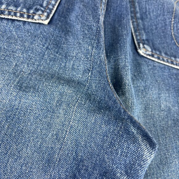 VTG 80s Calvin Klein Jeans Women's 28x29* High Rise Straight Blue Denim Tag 12 - Picture 3 of 16